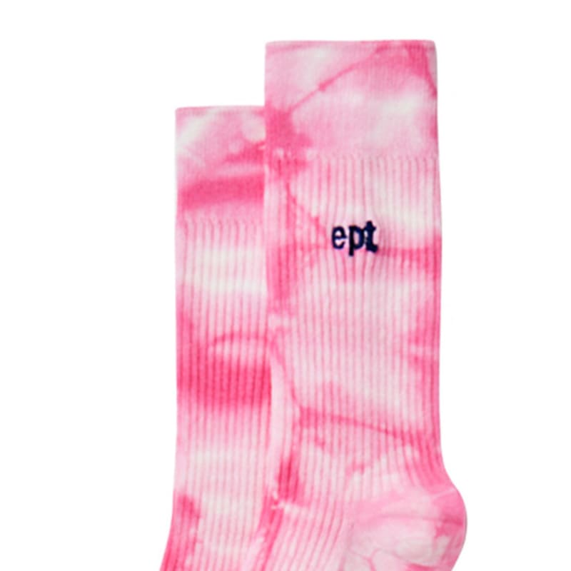 EPT TIE-DYE SOCKS (PINK)