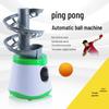 Portable Table Tennis Serving Machine for Solo Practice, Children's Trainer, Automatic Ball Server