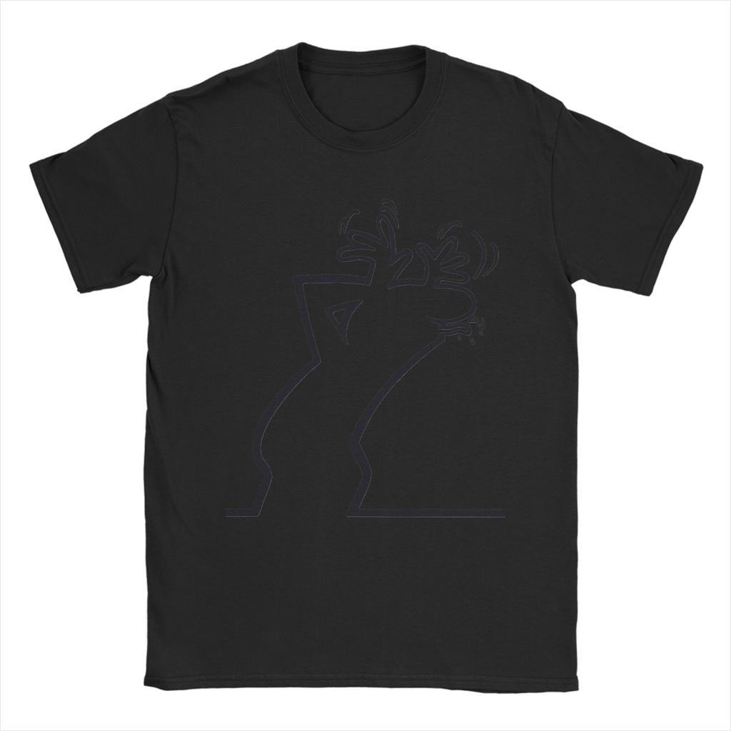 Men Women La Linea Falling Leaves T Shirts  Cotton Clothing Novelty Short Sleeve O Neck Tees Plus Size T-Shirts