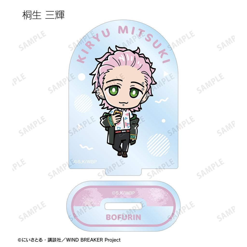 TV Anime Trading Chibi Character Acrylic Stands Box of 8 "WIND BREAKER"