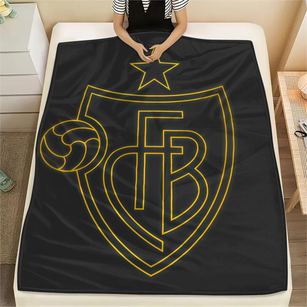 FC Basel  FlAannel Blanket, High Quality Comfortable for All Seasons, Home Decor, Warmth and Comfort