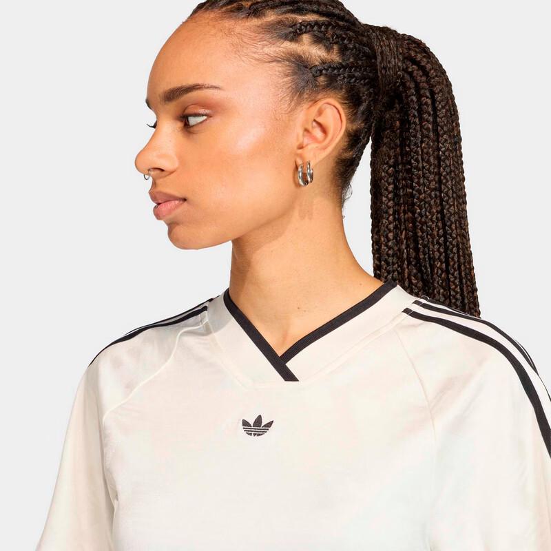 adidas Originals Women's Rouched Foot J Short Sleeve Top