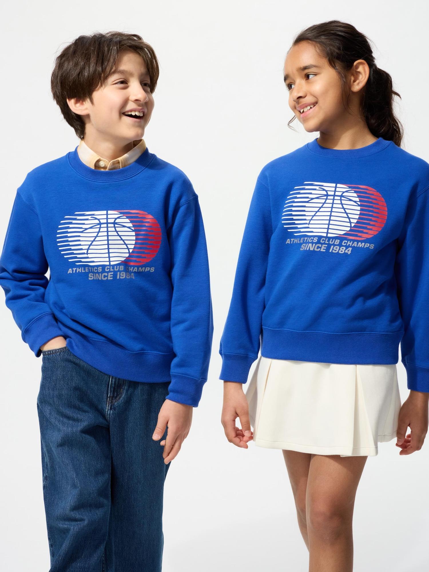 

Свитшот Uniqlo Kids Ultra StretCh GraphiC C 67 BLUE/KIDS 160