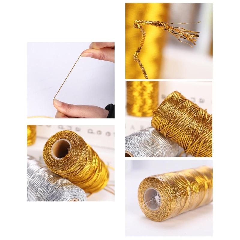 Decorative Bakers Twine Gift Wrapping Twine String for Christmas Gift Wrap