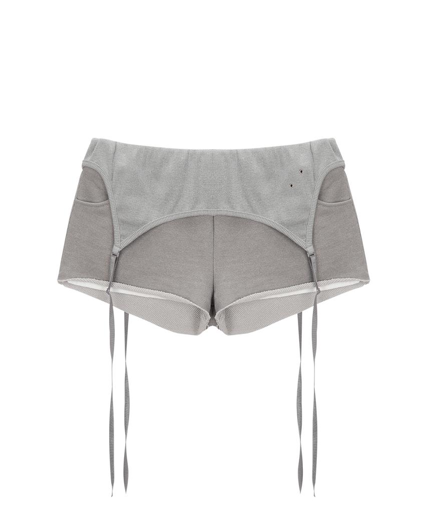 Sailpeulei Layered Shorts / Gray