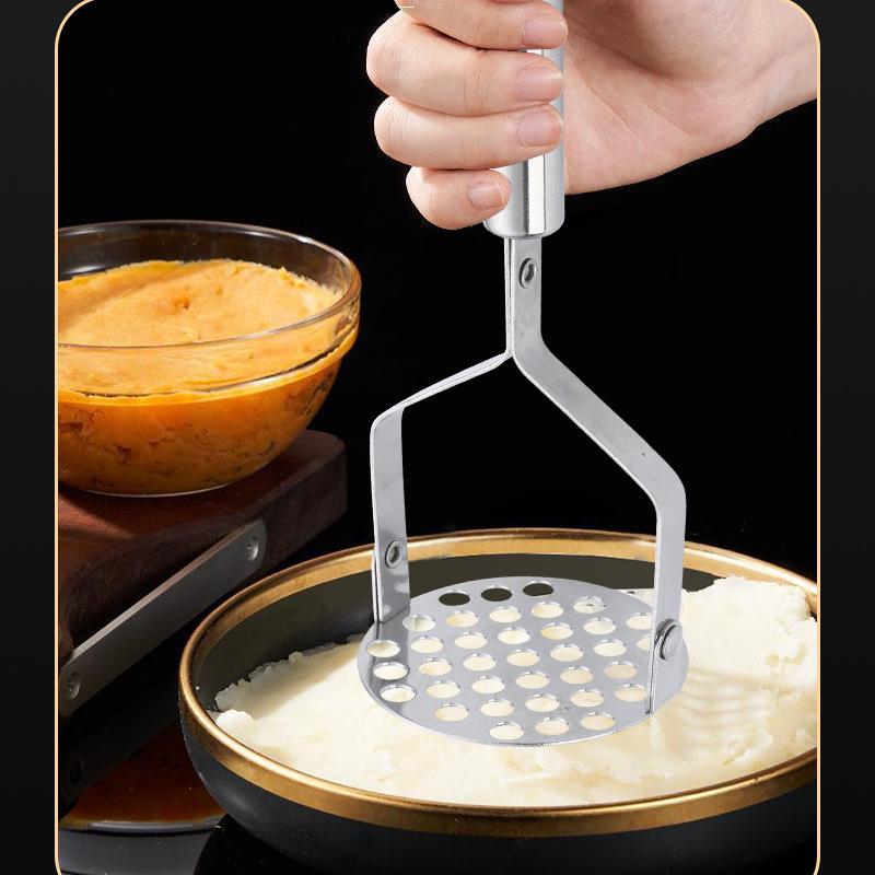 Stainless Steel Manual Potato Masher Multifunctional Ricer for Baby Food
