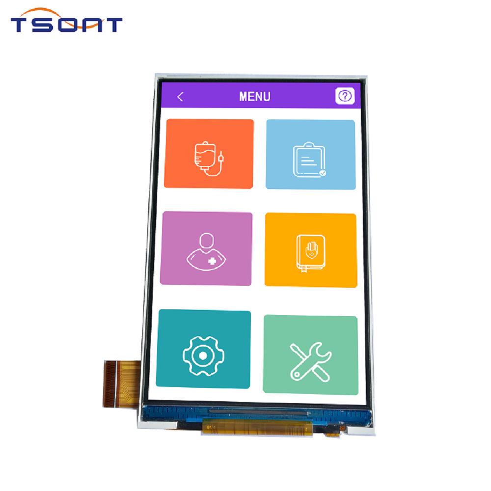 Custom 3.97-inch Full View RGB Touch Screen Display H40B18-00W
