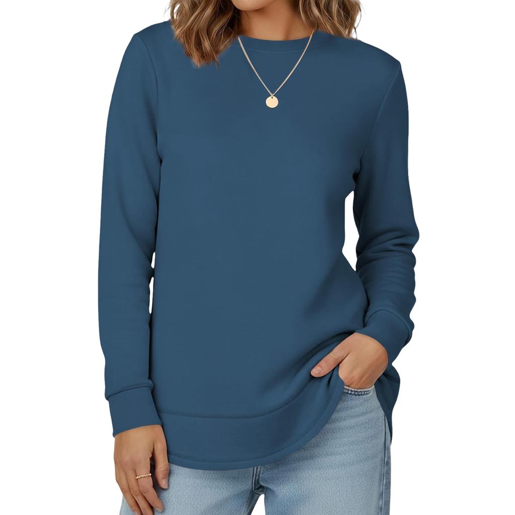 Lässiges Farb-Sweatshirt für Damen