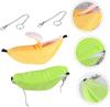 Banana Hamster Bed Soft Hammock Small Animal Warm Bed House Cage Nest Hamster Accessory for House Hamster Small Bird Pet