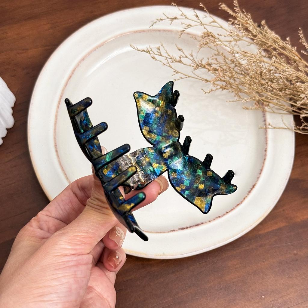 Chic Fashionable And Colorful Bowknot Hair Claw Clip For Stylish Head Accessories