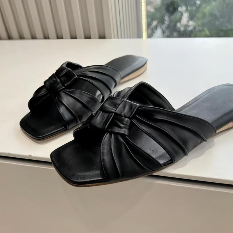 Zomerstijl Slippers Sandalen Schoenen Vrouwen Eenvoudige Dames Slippers Effen Kleur Comfortabele Casual Slippers Slippers