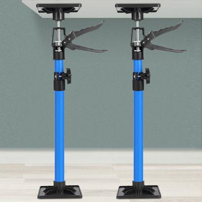 2 Pcs Cabinet   50-115cm Telescopic 40kg Load Bearing Large Anti Slip Pad   Support Pole for Cabinet Installation