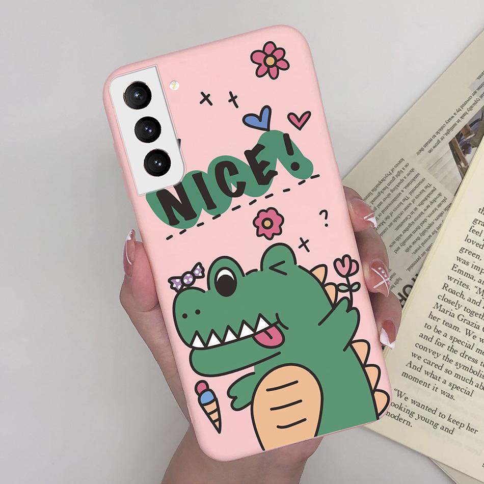 For Samsung Galaxy S21 Plus Ultra FE 5G Case Cute Painted Silicone Soft Protective Phone Cover for SamsungS21 S 21 FE Plus Ultra