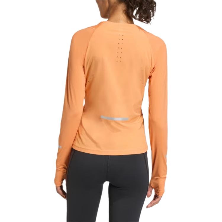Adidas Climacool Adi365 Solid Color Round Neck Slim Fit Long Sleeve Running T-Shirt Women tops JY9753