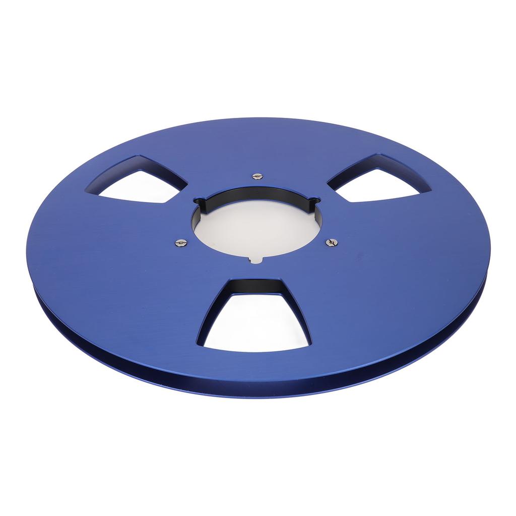 1/4 10.5 Inch Empty Tape Reel Universal 3 Holes Aluminum Alloy Takeup Reel for NAB Reel To Reel Tape