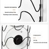 Kitchen Organizer Rack Wall Hanging Pot Cover Rack Five-Layer Pot Lid Metal Rust-Free Multifunctional Rack Pot Lid Storage Rack