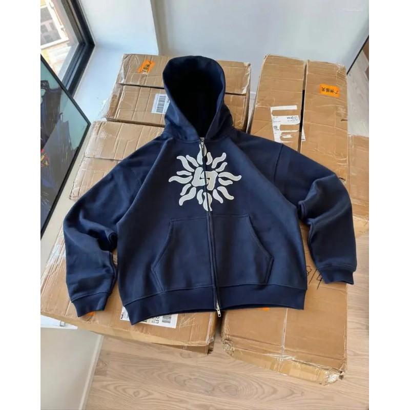 Y2K Herbst Winter Unisex Locker Geschnitten Kapuzenpullover Bedruckt Streetwear Jugendliche