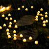 LED Solar String Light Garden Decoration Mushroom Lights IP65 Waterproof Garland Patio Decor Outdoor Solar Lights Fairy Light