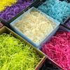 20/100g/Bag Wavy Shredde Raffia Shredded Paper Colorful DIY Wedding Party Crinkle Shredded Paper Confetti Packaging Filler