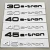 3D ABS Auto Písmena Zadní Znak na Kufr Logo 30 40 45 e-tron Samolepka Znak Pro qwer114 30 40 45 e-tron Q4 Q8 Vnější Doplňky