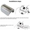 Foil & Cutter Series 5 51S Replacement Head for B-raun Series 5 590cc 8595 8985 8975 8991 (Silver, New Packaing)