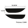 2pc Car Rearview Mirror Rain Cover Silicone Protect Sticker For Porsche Cayenne Panamera Macan 911 718 Taycan Boxster Cayman 918 GD1