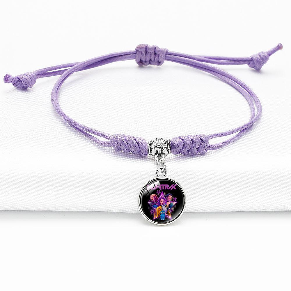 Simple Stylish Woven Bracelet Rumi Zoey Mira Diamond Knot Jewelry Adjustable Pendant Bracelet