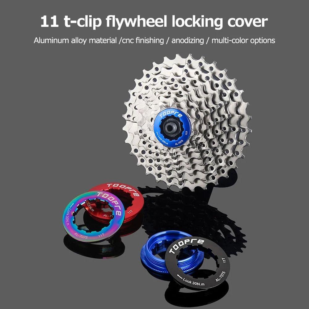 11T Cassette Sprocket Cover Bike Flywheel Locking Ring Sprocket Locking Cover Flywheel Lock Ring