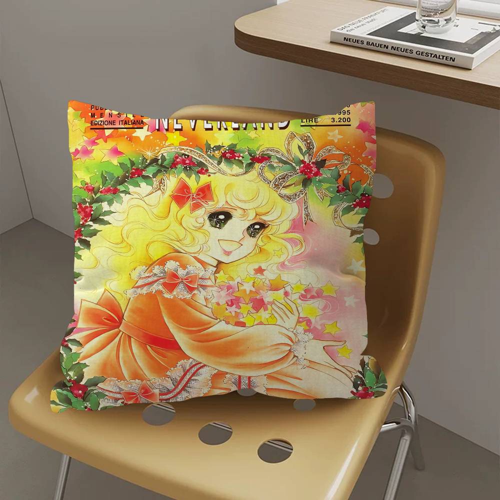 Candy Candy Anime Pillow Gift Home Office Decoration Bedroom Sofa Car Cushion Cover Case 45x45