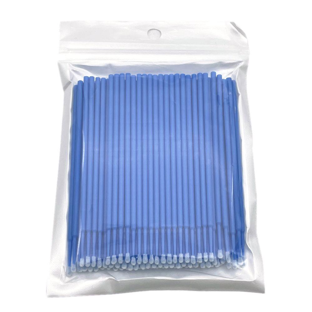 100 Stück Dental Einweg Mikro-Applikator Pinsel Wattestäbchen Wimpernverlängerung Werkzeuge Make-up Applikator Entferner Werkzeug