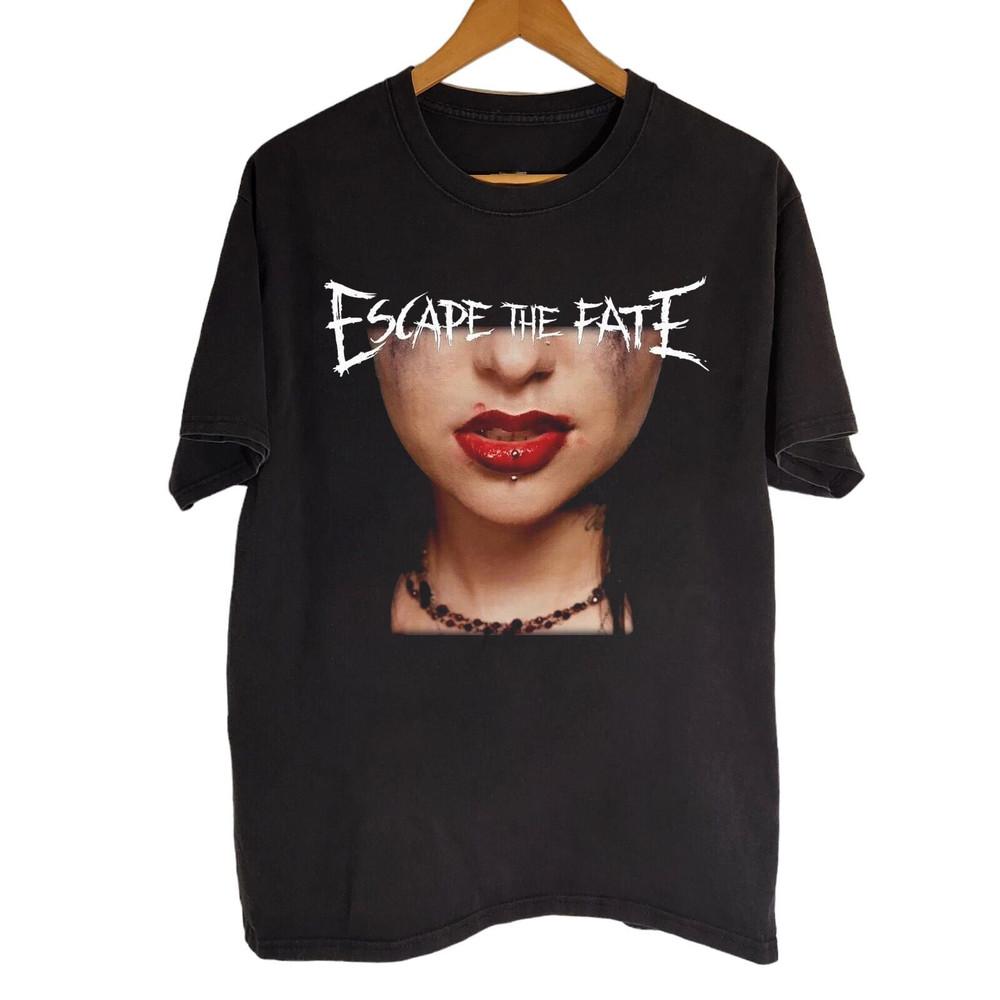 

NEW ! Escape The Fate Black Cotton All Size S-5XL Shirt HD498 Unisex T-Shirt S разноцветный