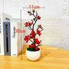 Simulated Bonsai 30*11cm Fake Flower Bonsai Simulated Wintersweet Branch Bonsai Simulated Plum Blossom Artificial Flower