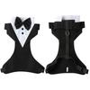 Dog Suit Vest for Small , Medium , Large Dogs , Pet Formal Clothing with Chest Strap , Vest Outfit for