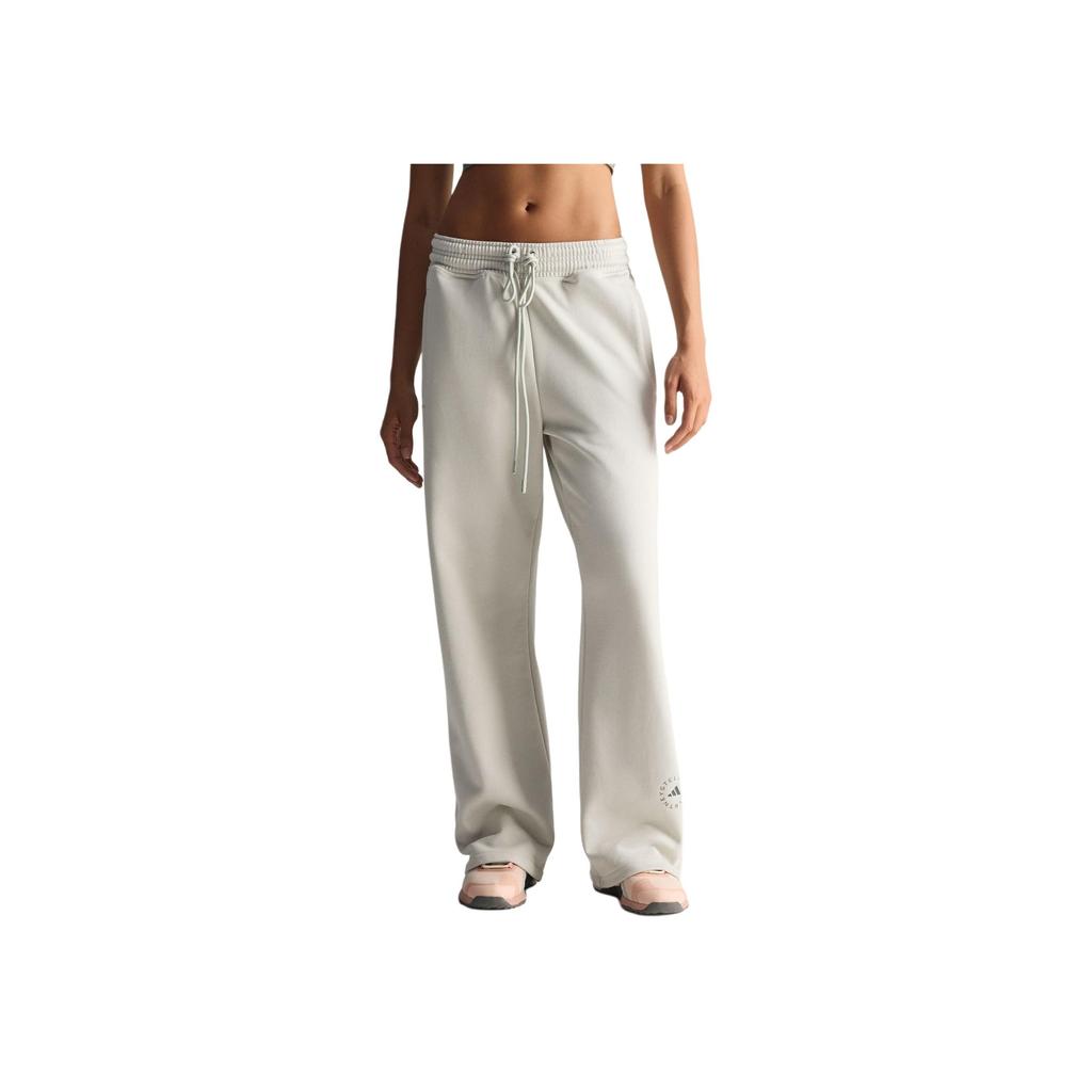 adidas Pantalones Rectos X Stella McCartney Gris Sauce Pantalones de Mujer JW4662