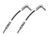 Sound MOMO Guitar Patch Cable P3LL [MOGAMI 2524] Black, 15cm