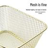Square Mesh Deep Frying Basket and Filter Screen for French Fries and Chicken Wings