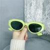 Popular Fashion Polygon Cat Eye Women Sunglasses Retro Colorful Oval Eyewear Shades UV400 Men Trending Sun Glasses