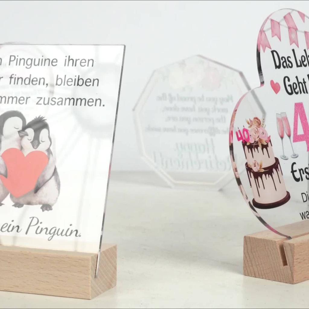 2D Flat Acrylic Nonagon Decoration, Indoor and Outdoor Decoration - No Battery/electricity Required, Free Day Decoration, Sho