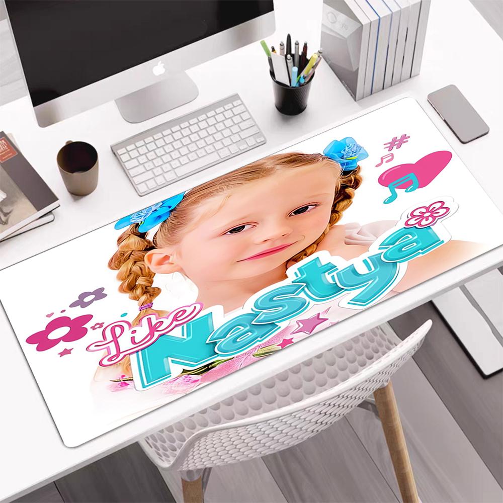 Like Nastya Theme Mouse Pad, Non Slip Rubber Base, Multifunctional Office & Home Decor, Perfect for Workspace Personalization.