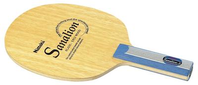 Nittaku Sanarion S Table Tennis Straight Racket, Shakehand, Offensive, 5-Ply Plywood, NE-6776