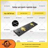 Household Rubber Threshold Ramp for Curbs and Slopes: Car and Road Edge Climbing Pad