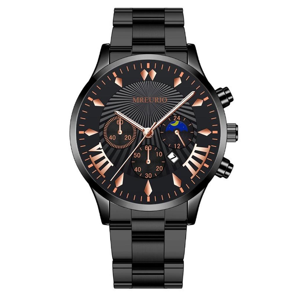 Mens Leather Business Fashion Watch Strap Watch For Gift Giving