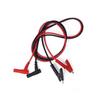 Reliable For Alligator Clip Test Leads for Electrical Maintenance 105 Cm Length for Secure Connections and Accurate Testing