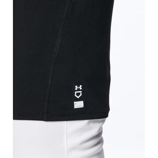 Under Armour Training Base Layer UA HeatGear Comfort Fitted Long Sleeve Crew Neck Shirt Mens