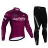2026 Cycling Jersey Tour De Italia Giro  Autumn Riding Long Sleeves Cycling Set Bicycle Clothing Spring Breathable Bike Clothes