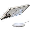 Samsung S26 Ultra Frosted Metal Frame Phone Case with Cooling Magnetic Ring - Exclusive Cross-Border Use