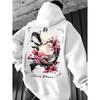 2026 Vintage Dragon Sakura Cherry Blossom Print Hoodie Unisex Harajuku Streetwear Pullover Hooded Sweatshirt Men Women Casual Long Sleeve Top