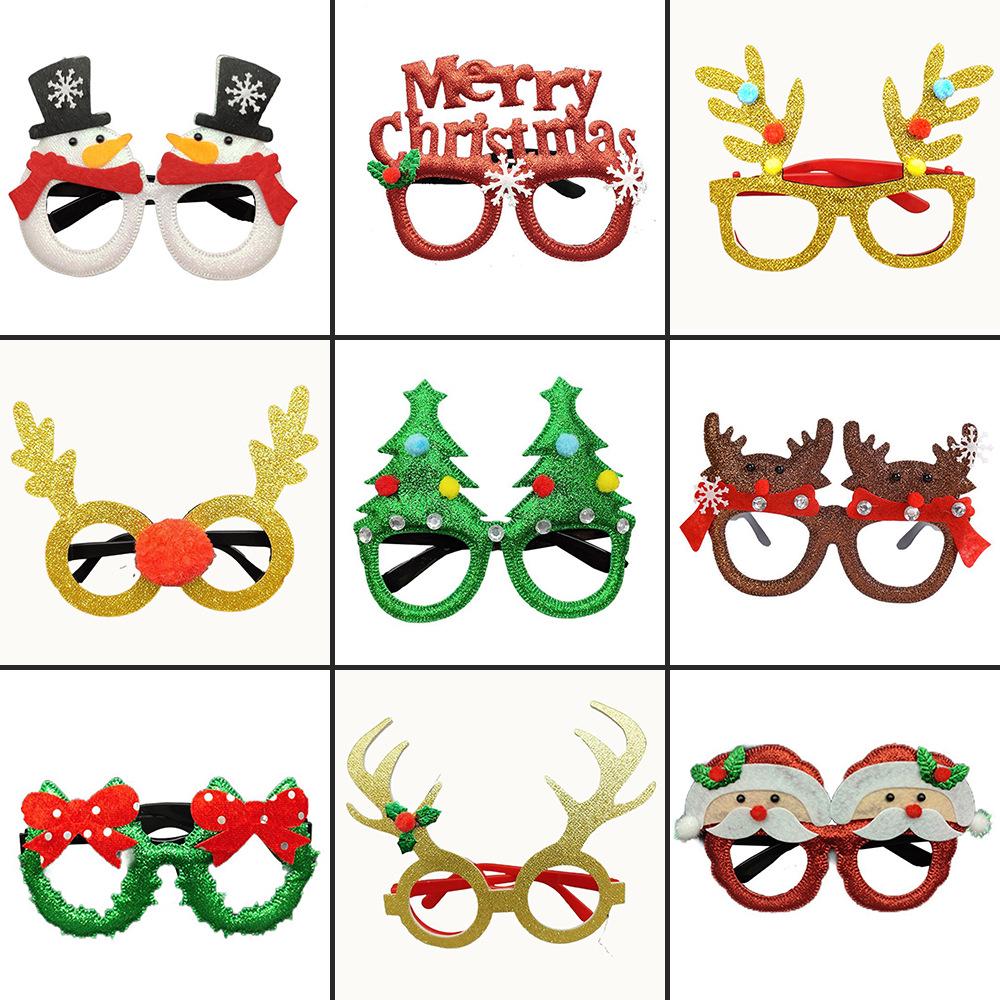 Christmas Glasses – Festive Snowman, Antlers & Santa Designs for Adults & Kids