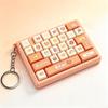 Cute Design Decompression Button Toy Creative Style Keyboard Keychain  Popular Pendant