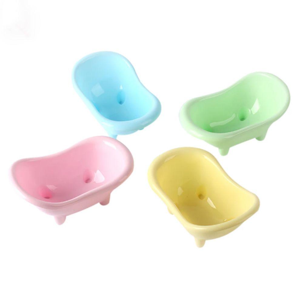 Solid Color Hamster Bathtub Mini Pet Mouse Bathing Bathtub  For Hamsters Mouse Squirrels
